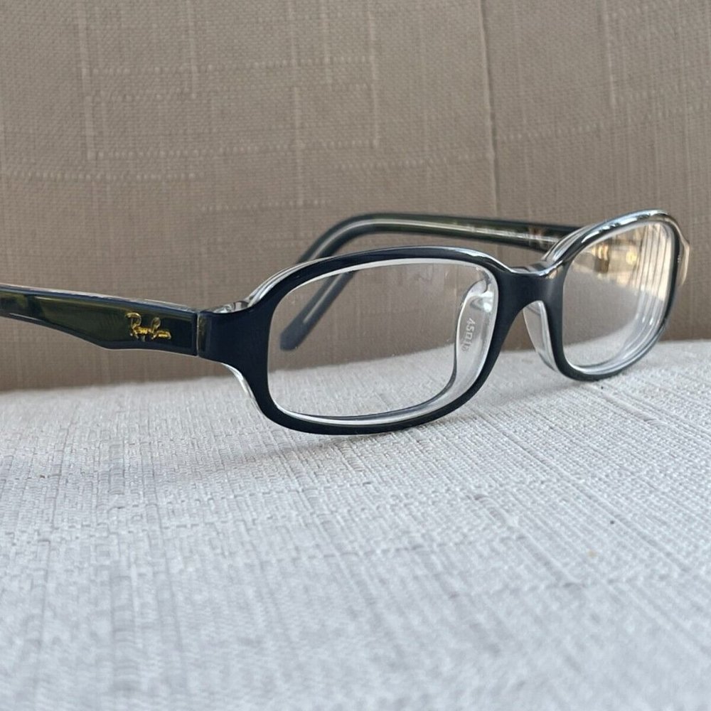 Ray-Ban Women Youth Eyeglasses Frame Black/Clear Glasses Rb1521 45